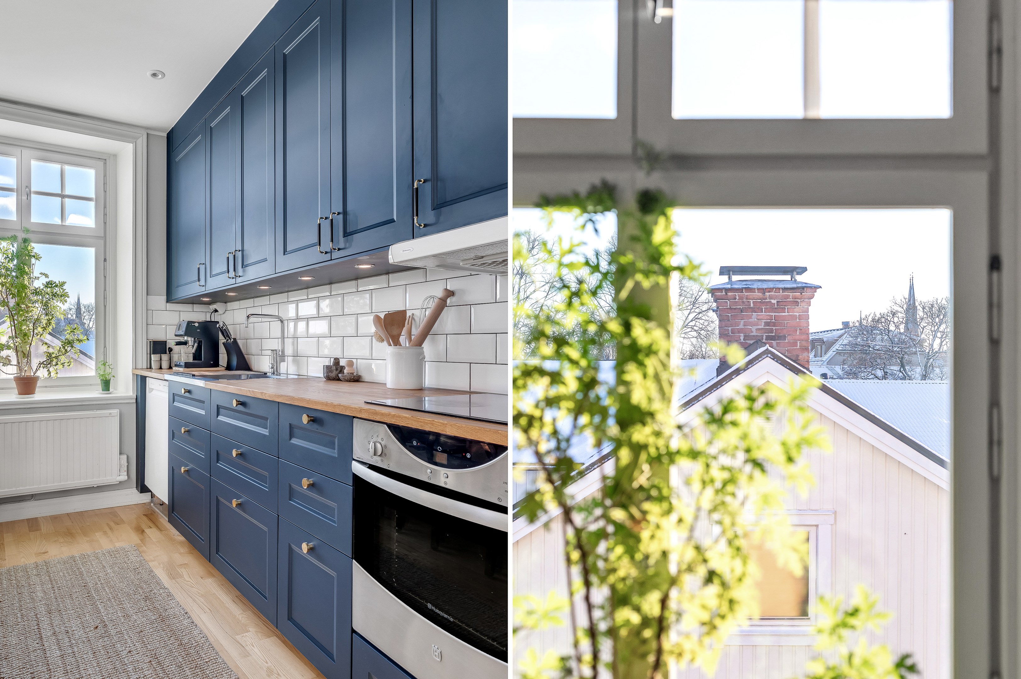 Bostadsbild från Västra Järnvägsgatan 19 C, Såld i Främre Svartbäcken, Uppsala