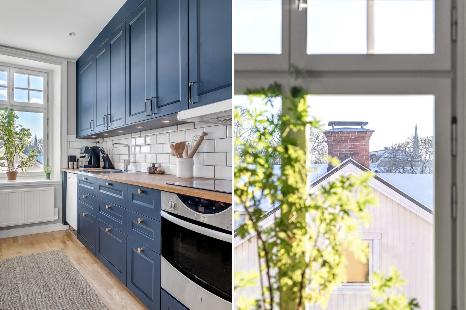 Bostadsbild från Västra Järnvägsgatan 19 C, Såld i Främre Svartbäcken, Uppsala