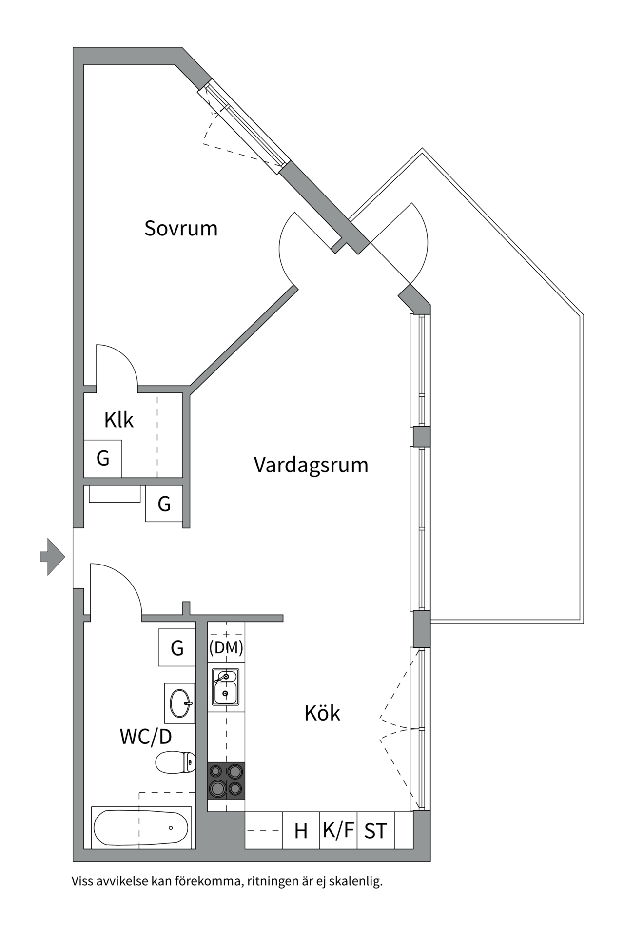 Bostadsbild från Gustaf Kjellbergs väg 1A, Såld i Ulleråker, Uppsala
