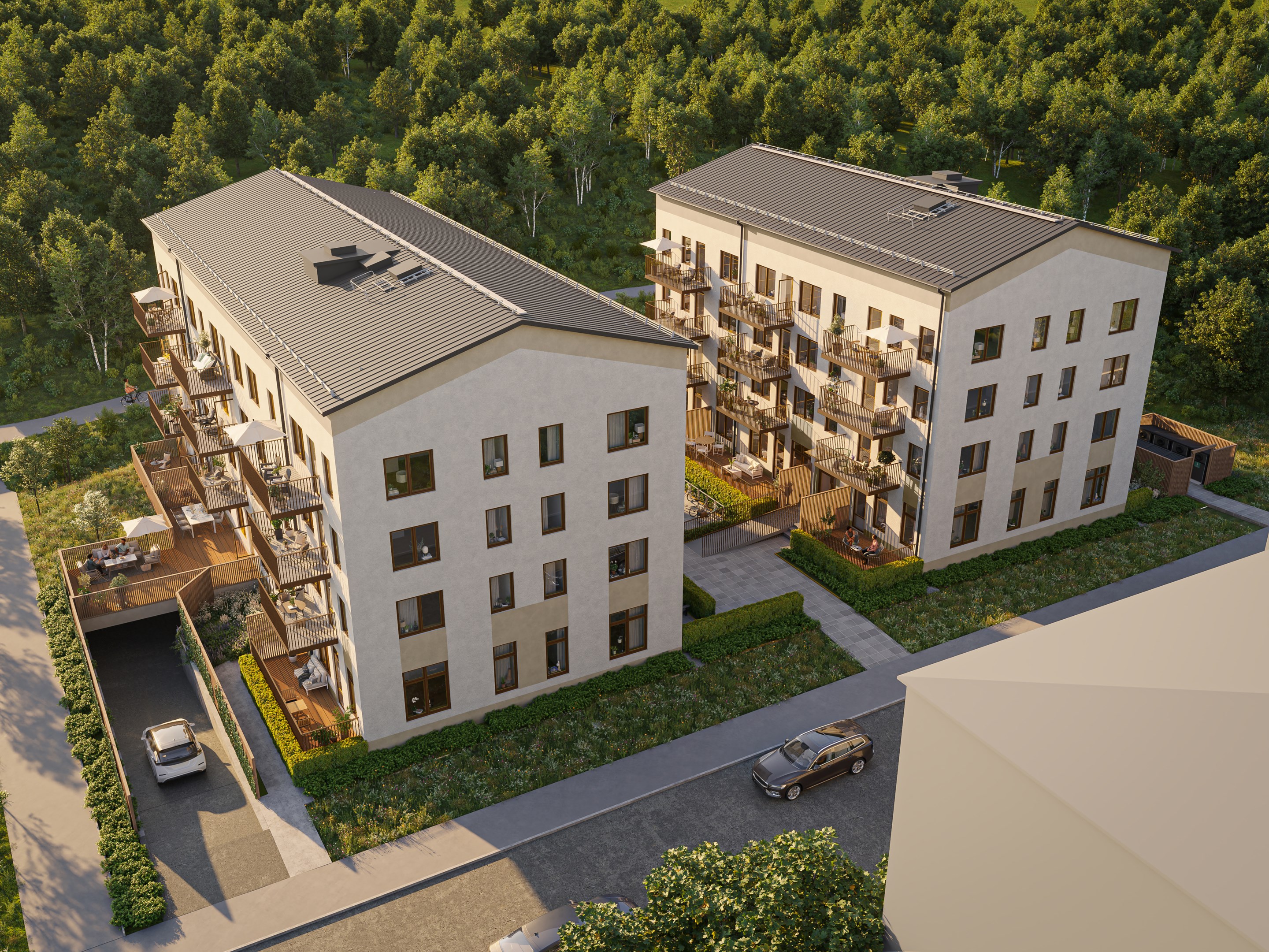 Bostadsbild från Gustav III:s väg 60, 2 tr, Till salu i Bromma - Olovslund, Stockholm