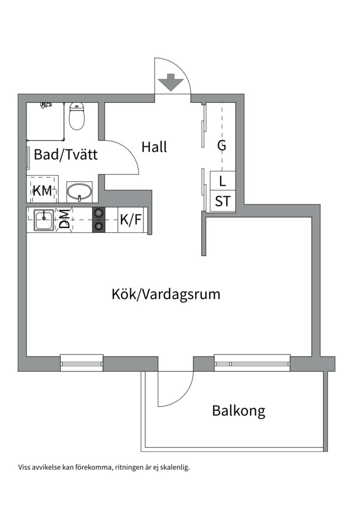 Planlösning från Gränby bilgata 28, Såld i Gränby, Uppsala