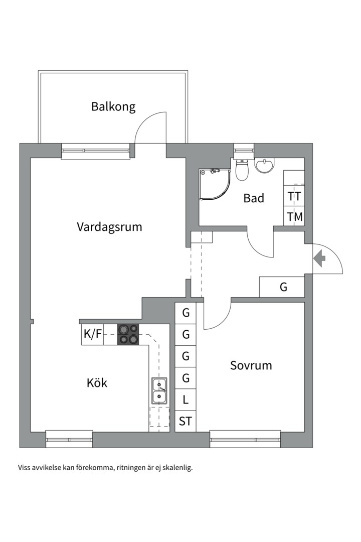 Planlösning från Serenadvägen 5, Kommande i Nacka Forum, Nacka