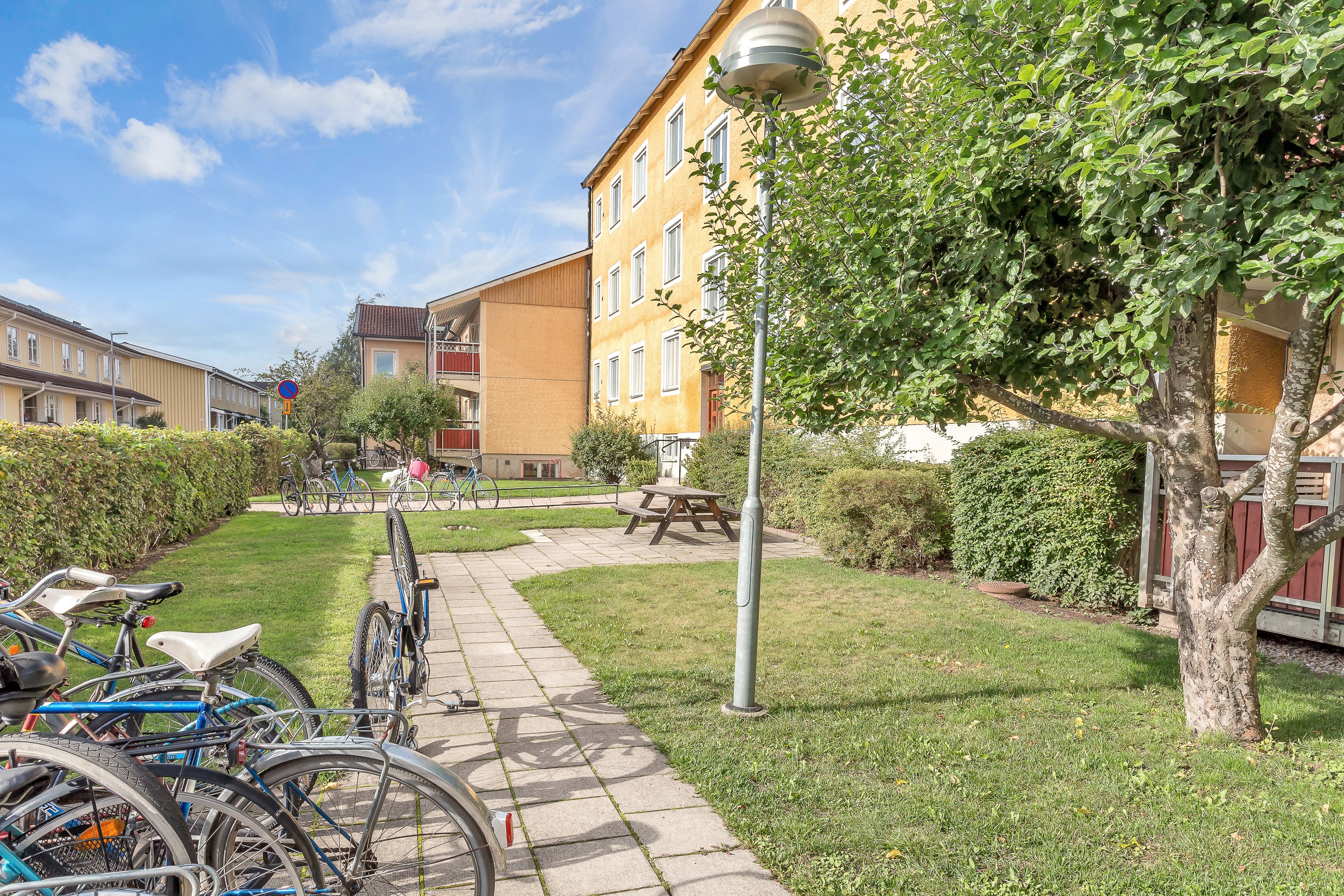 Bostadsbild från Eriksgatan 21, Kommande i Luthagen, Uppsala