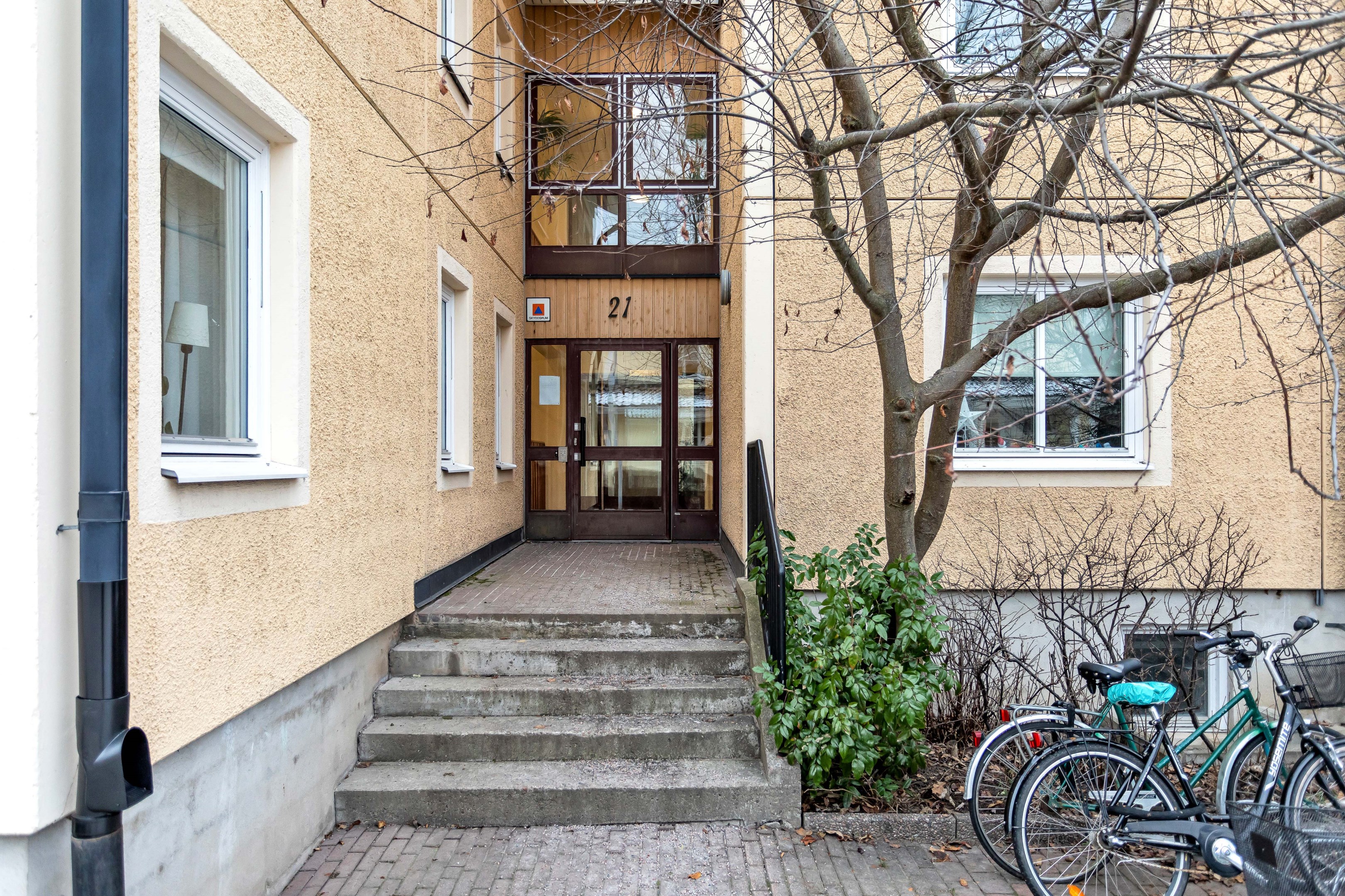 Bostadsbild från Eriksgatan 21, Kommande i Luthagen, Uppsala