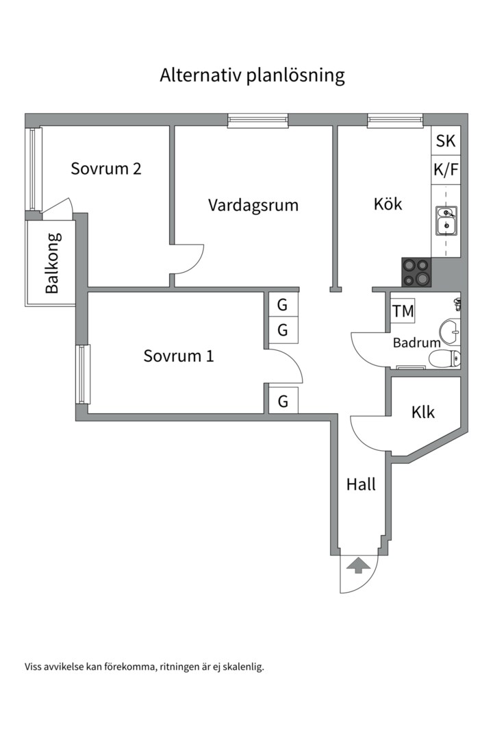 Bostadsbild från Atlasvägen 61, Såld i Sickla, Nacka