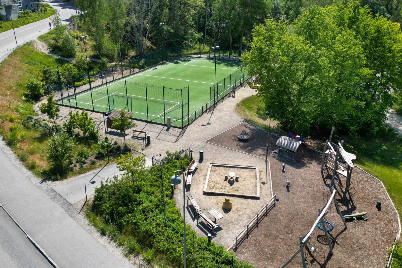 Bostadsbild från Godtemplarvägen 28, Kommande i Tollare, Nacka