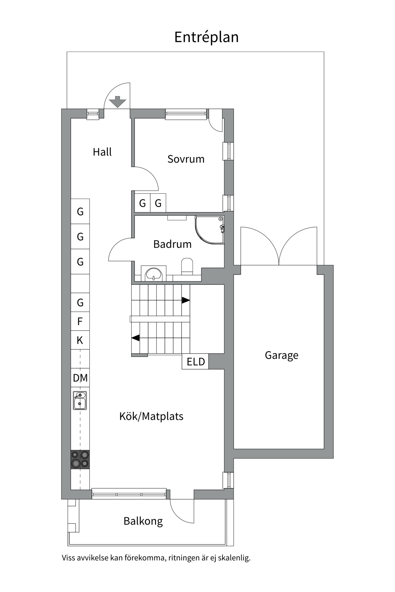 Bostadsbild från Godtemplarvägen 28, Kommande i Tollare, Nacka