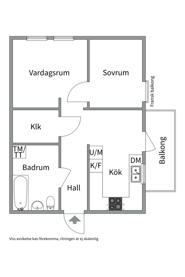 Planlösning från Ormingeringen 28A, Kommande i Västra Orminge, Nacka