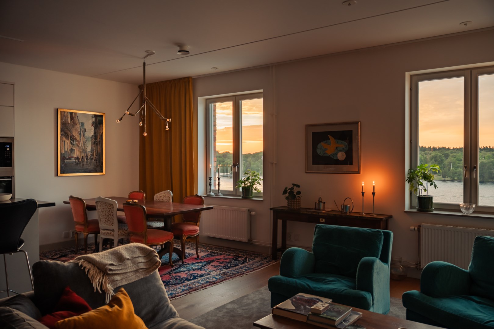 Bostadsbild från Mjölnarvägen 22, Kommande i Kvarnholmen, Nacka