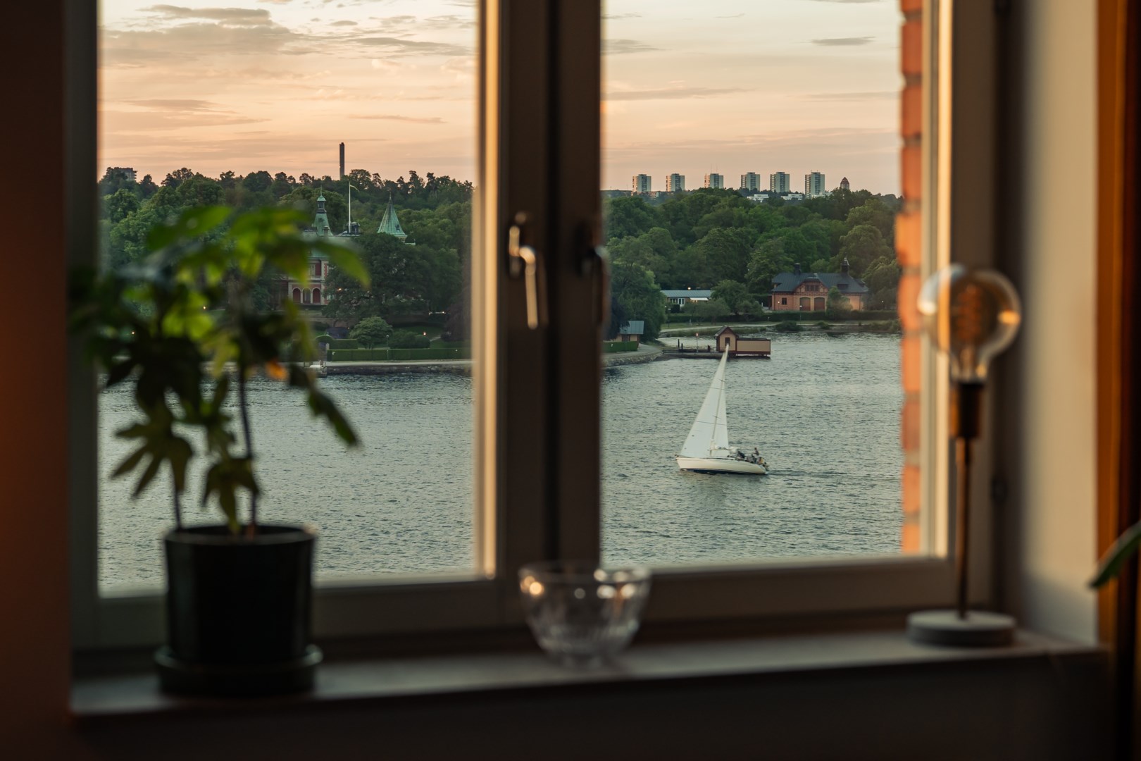 Bostadsbild från Mjölnarvägen 22, Kommande i Kvarnholmen, Nacka