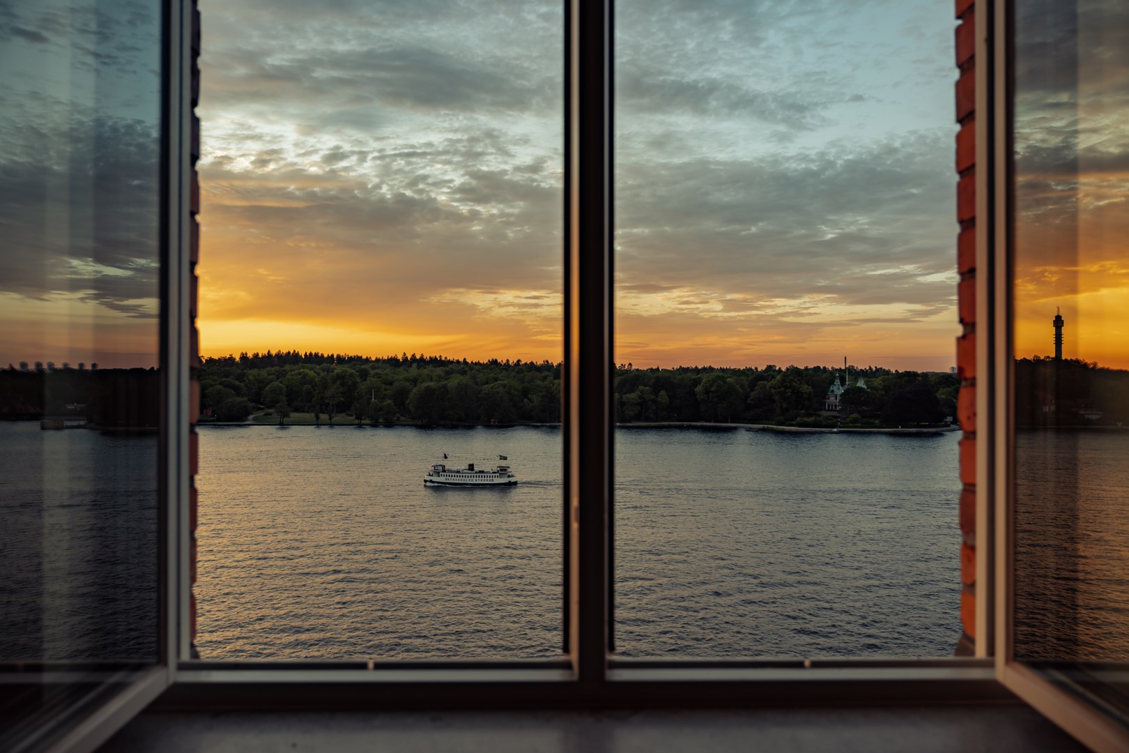 Bostadsbild från Mjölnarvägen 22, Kommande i Kvarnholmen, Nacka