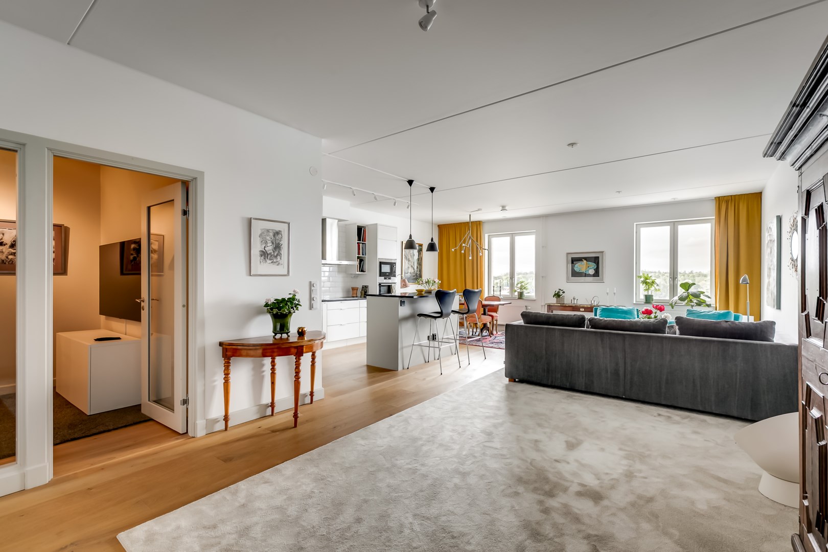 Bostadsbild från Mjölnarvägen 22, Kommande i Kvarnholmen, Nacka