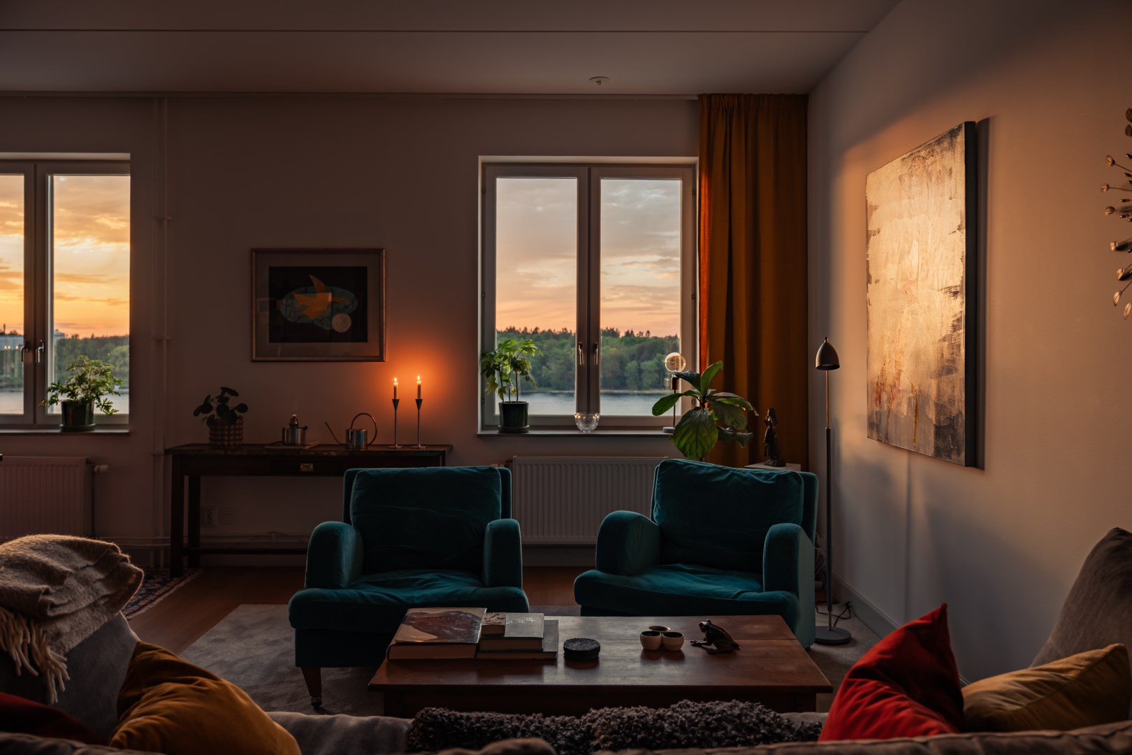 Bostadsbild från Mjölnarvägen 22, Kommande i Kvarnholmen, Nacka