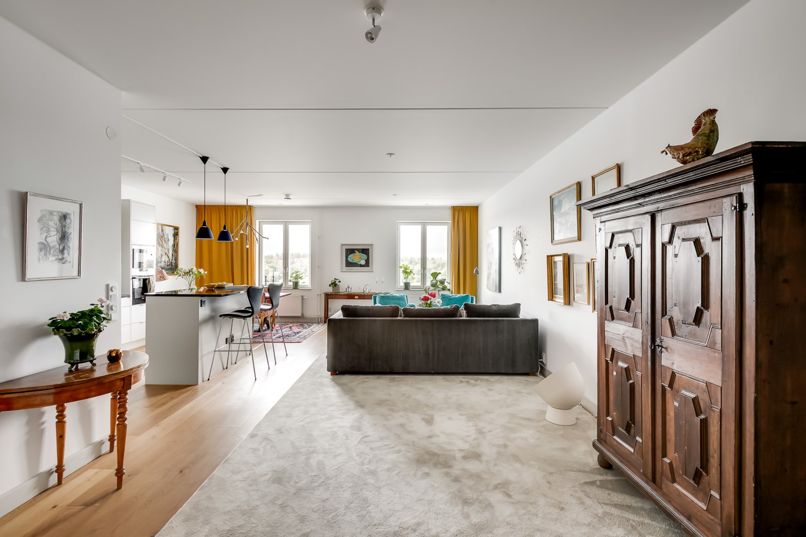 Bostadsbild från Mjölnarvägen 22, Kommande i Kvarnholmen, Nacka