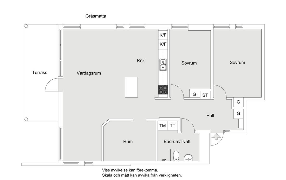 Bostadsbild från Tollarevägen 4, Såld i Tollare, Nacka