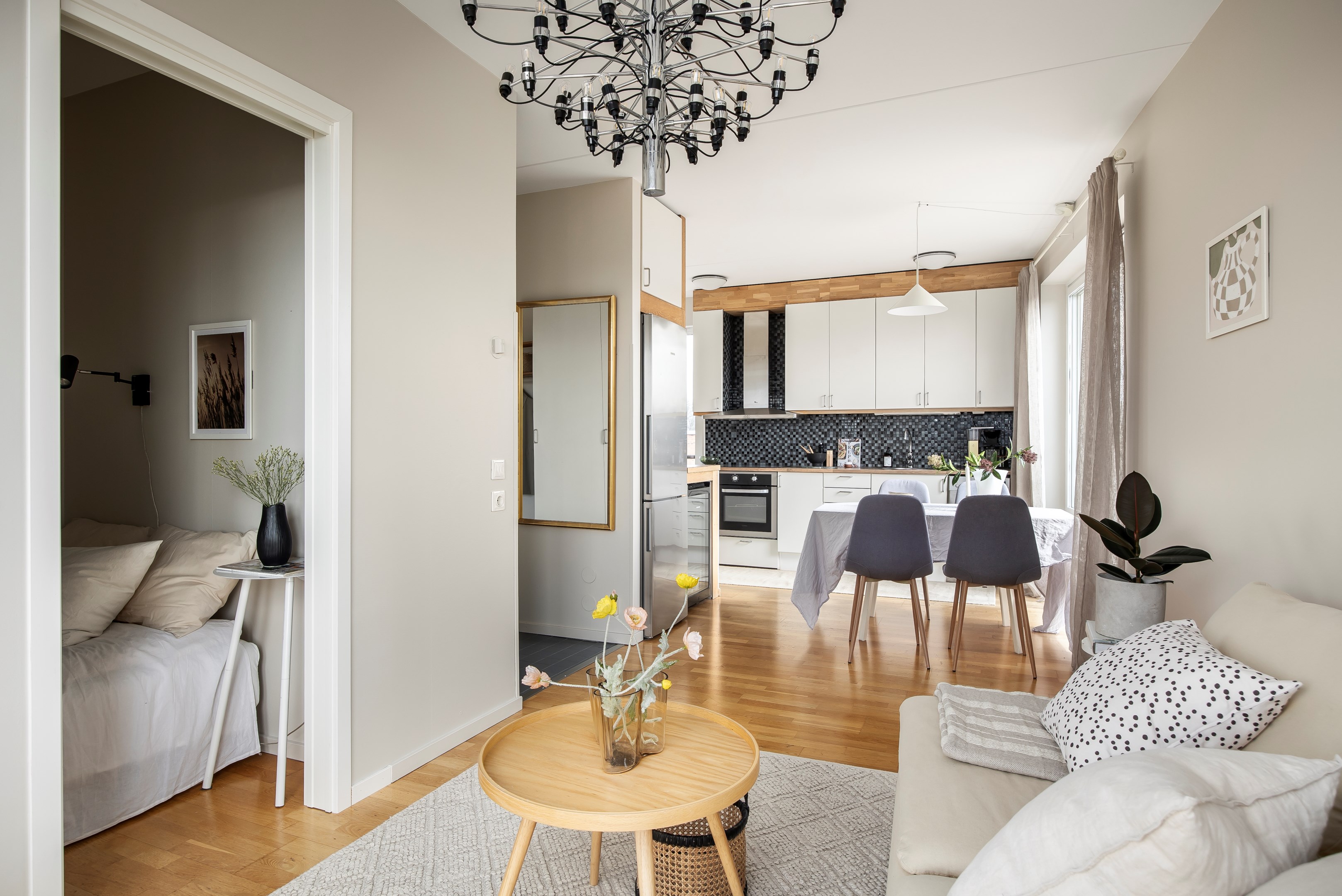 Bostadsbild från Lugnets allé 65, vån 5/5, Såld i Hammarby Sjöstad, Stockholm