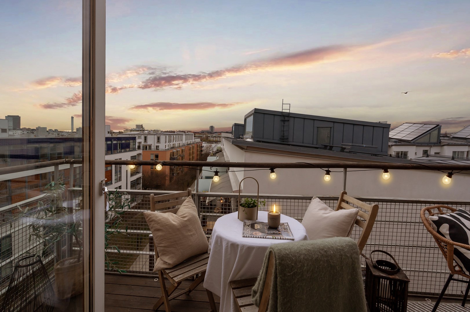 Bostadsbild från Lugnets allé 65, vån 5/5, Såld i Hammarby Sjöstad, Stockholm