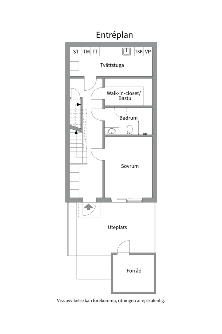Planlösning från Skurusundsvägen 97A, Såld i Skuru, Nacka