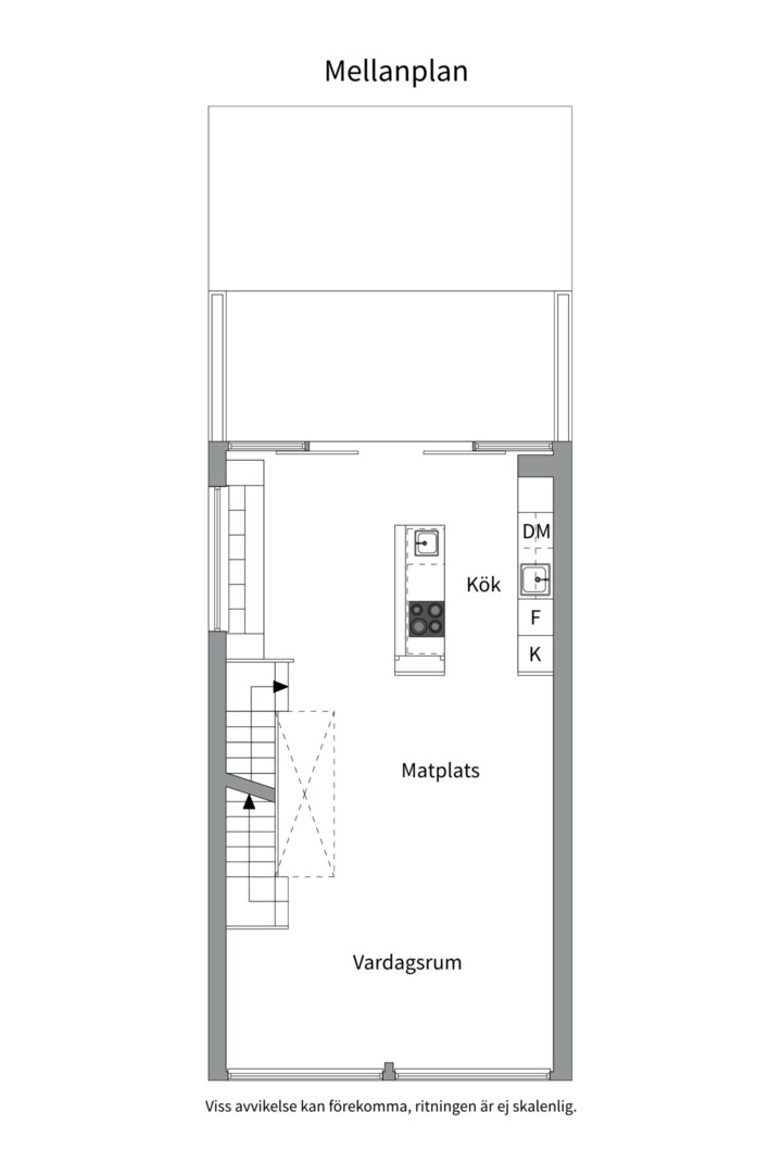 Planlösning från Skurusundsvägen 97A, Såld i Skuru, Nacka