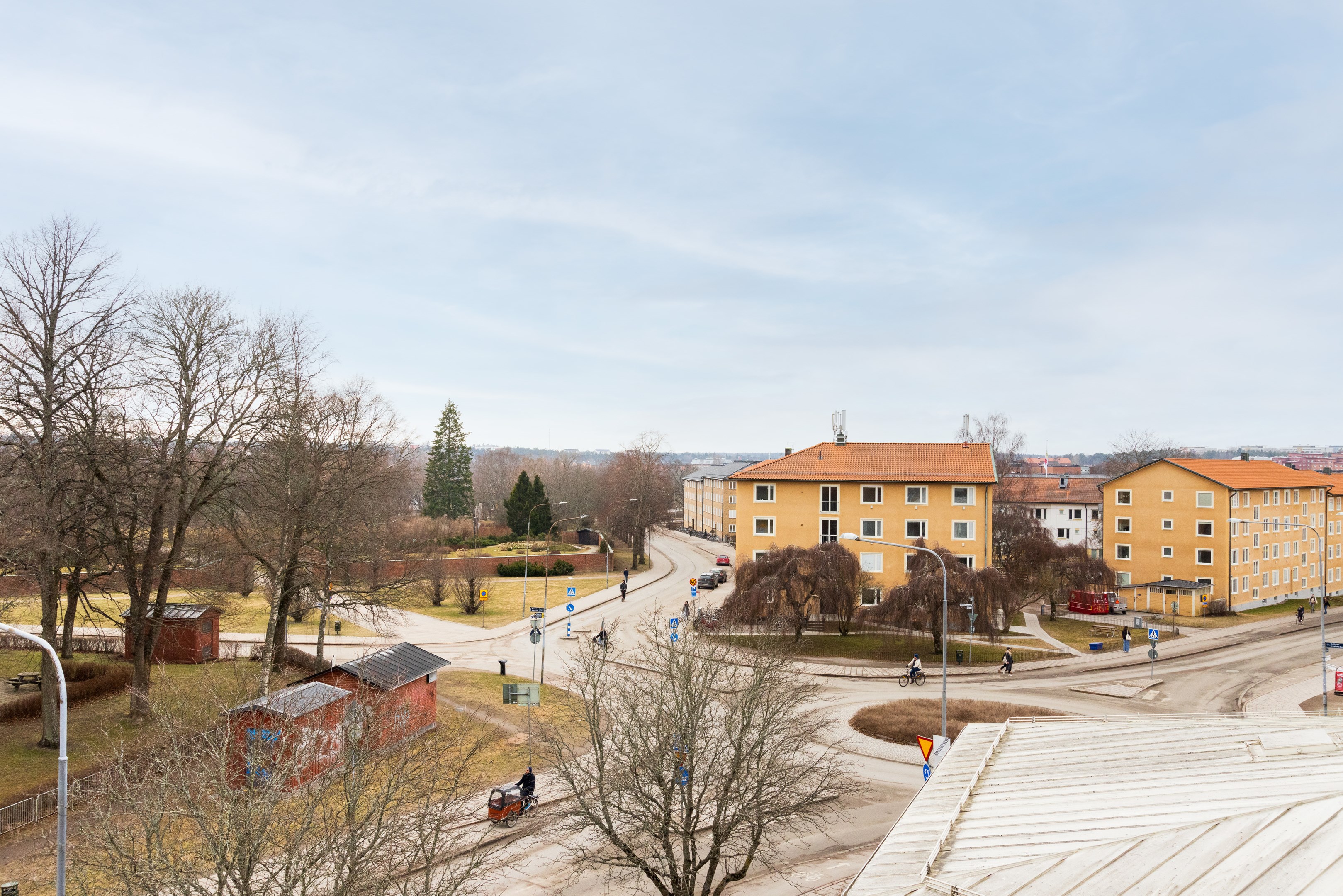 Milsvid utsikt från bostaden