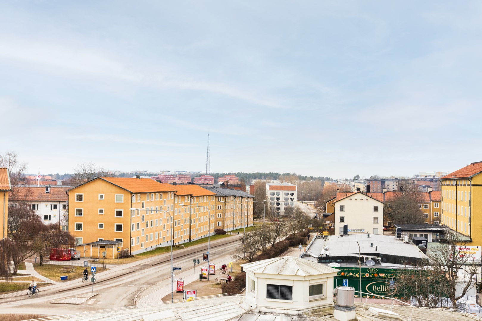 Milsvid utsikt från bostaden