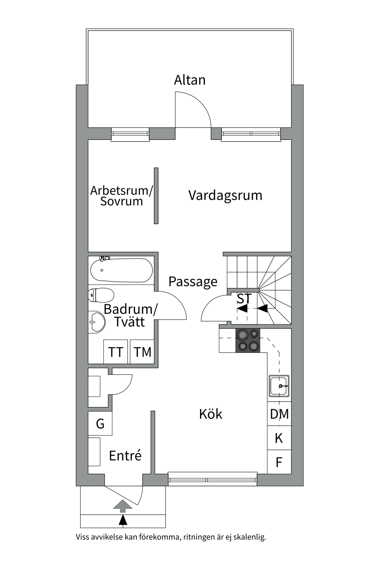 Bostadsbild från Åsgatan 85B, Såld i Alsike, Knivsta