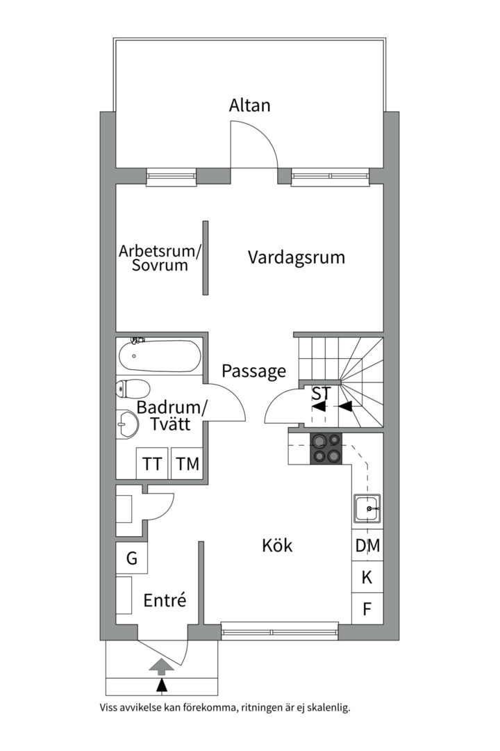 Bostadsbild från Åsgatan 85B, Såld i Alsike, Knivsta