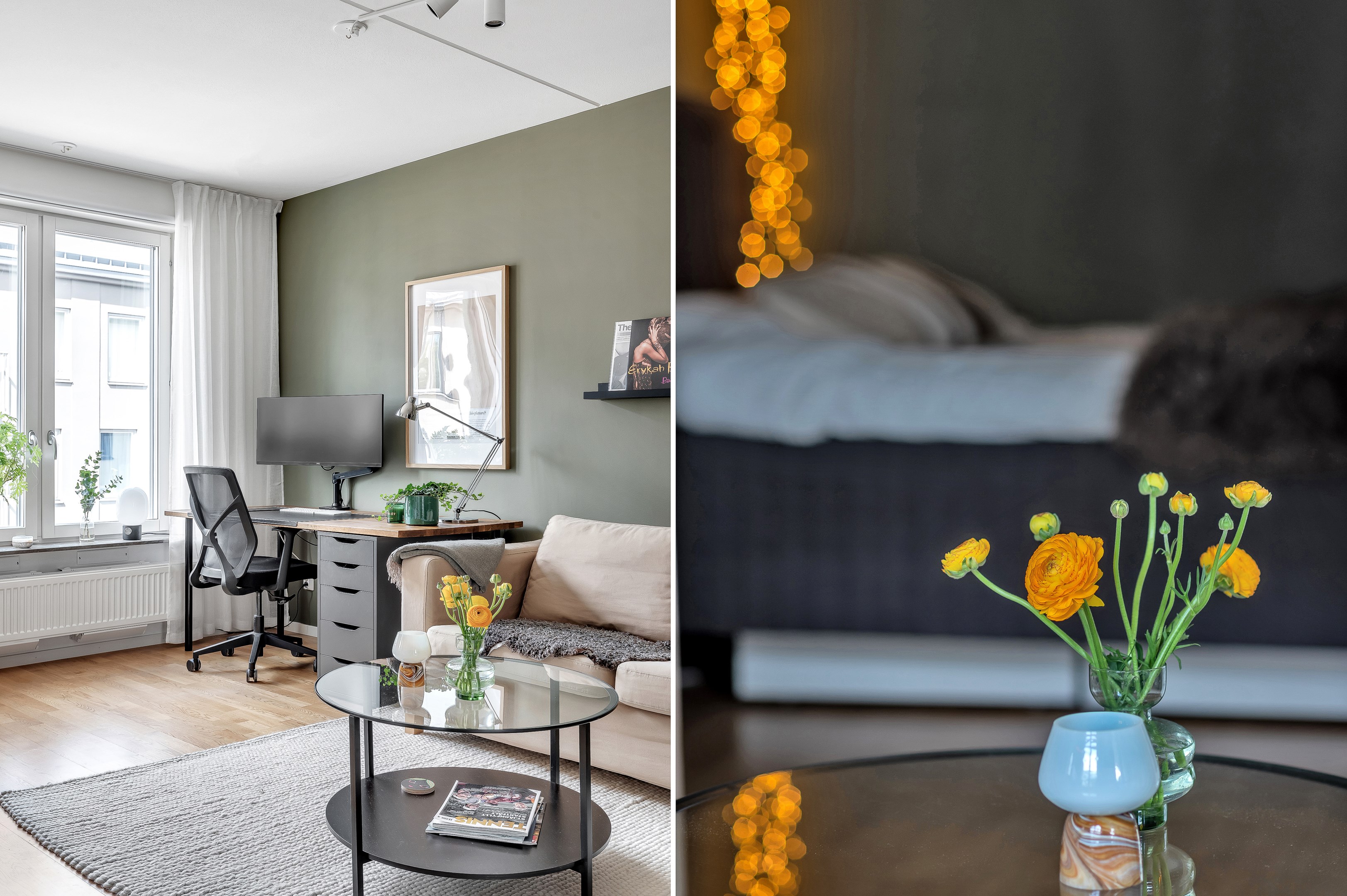Bostadsbild från Hällbygatan 43, Kommande i Luthagen, Uppsala