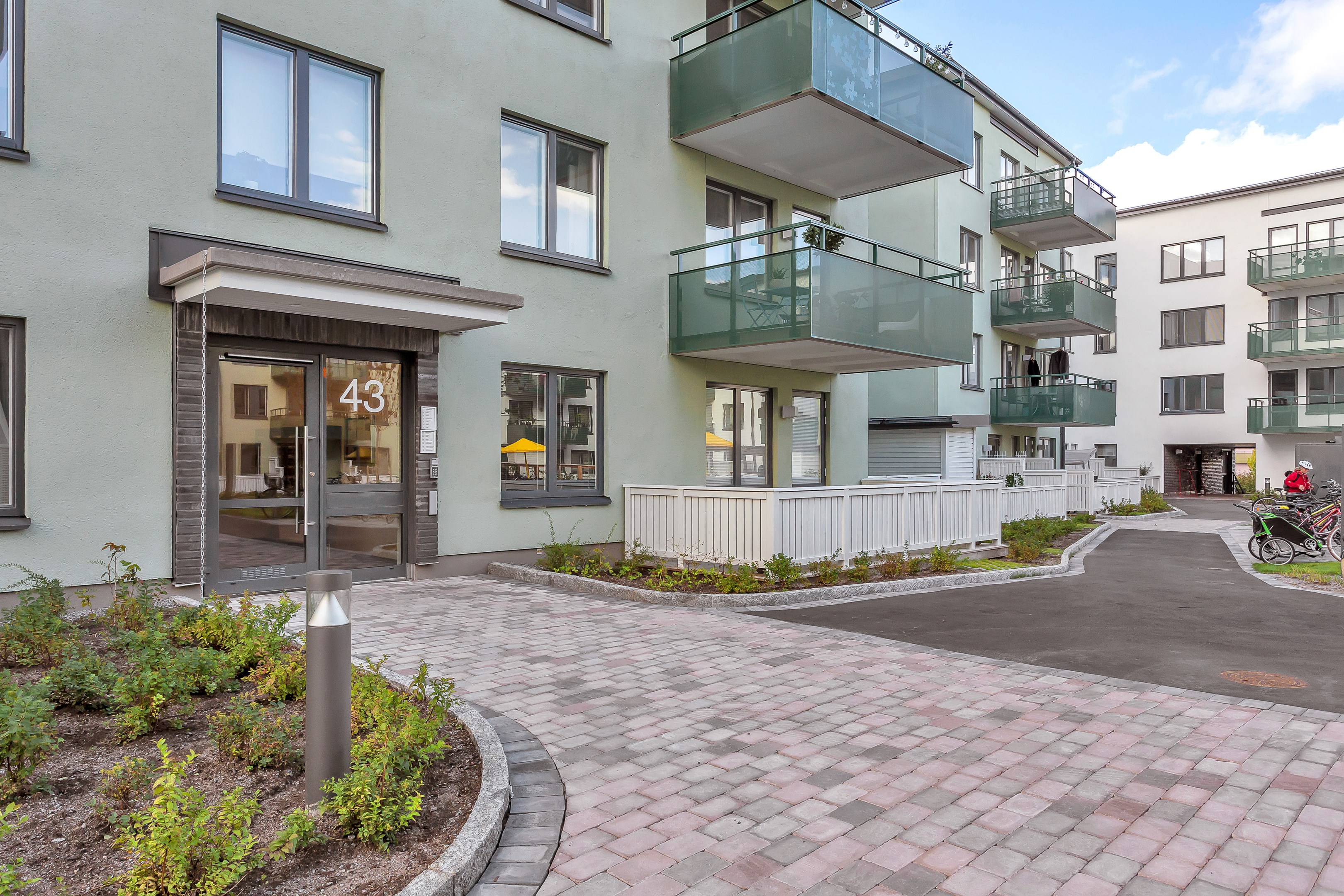 Bostadsbild från Hällbygatan 43, Kommande i Luthagen, Uppsala