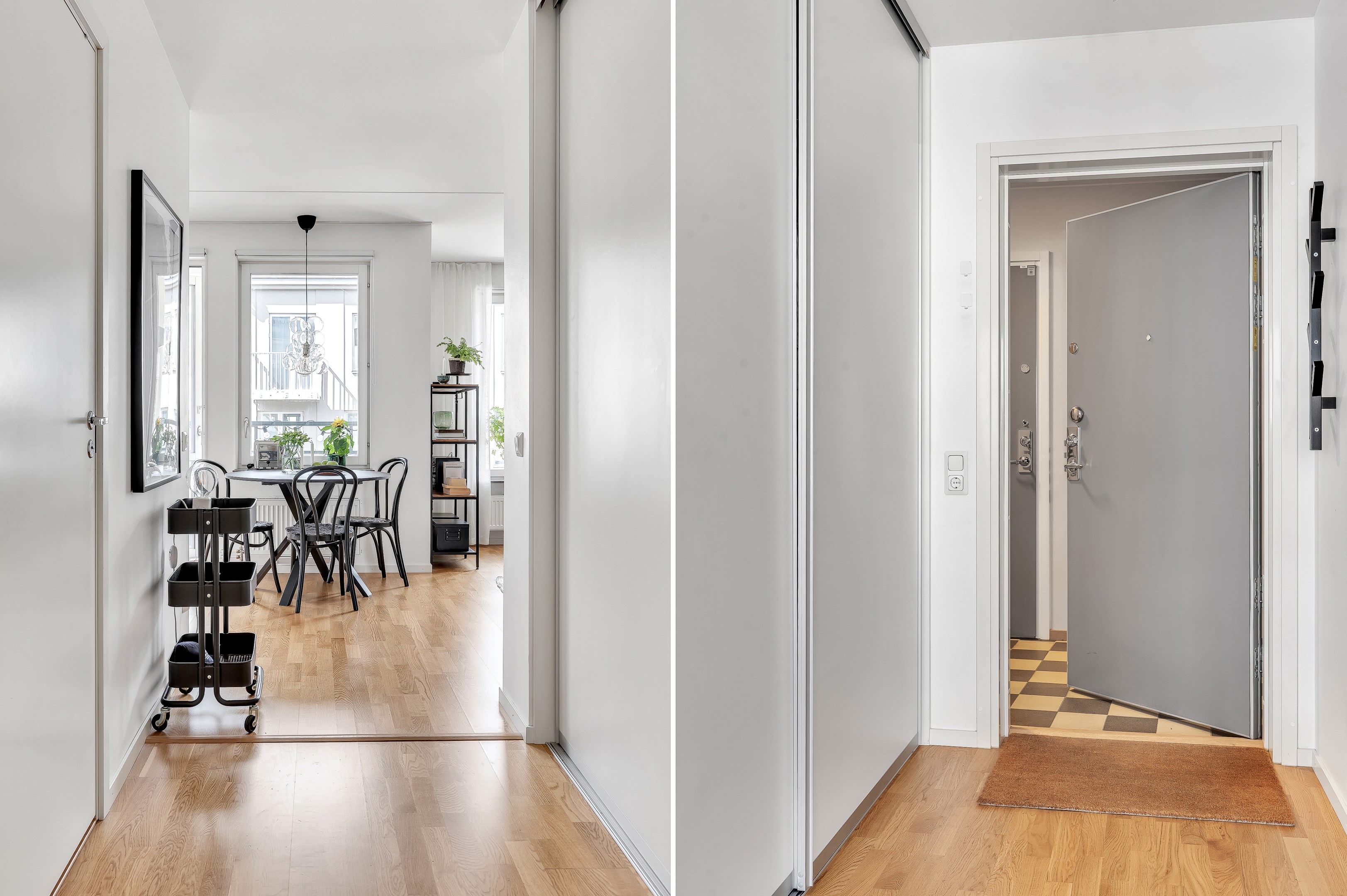 Bostadsbild från Hällbygatan 43, Kommande i Luthagen, Uppsala