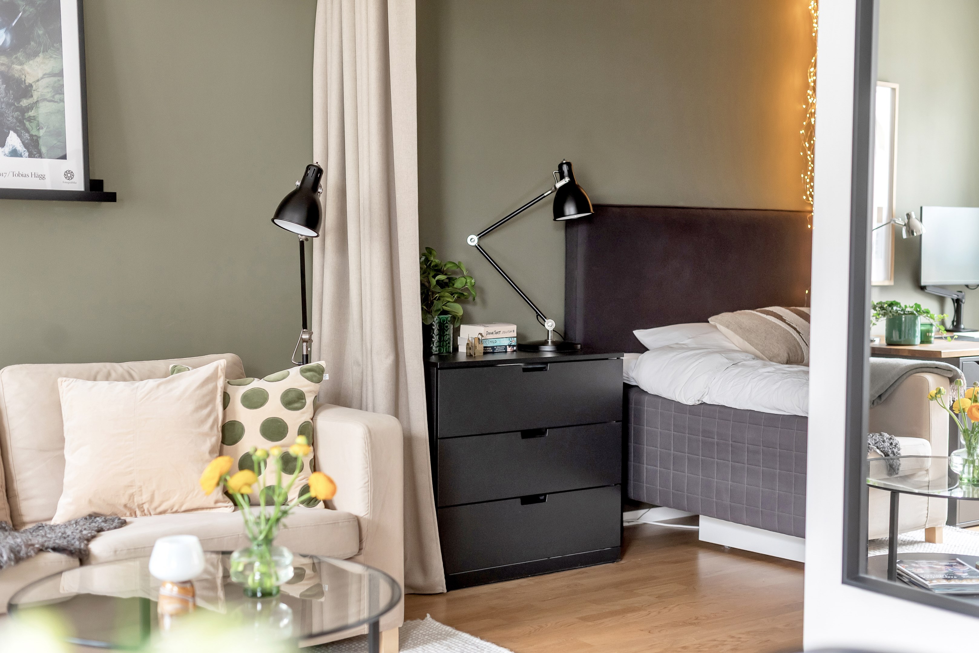 Bostadsbild från Hällbygatan 43, Kommande i Luthagen, Uppsala