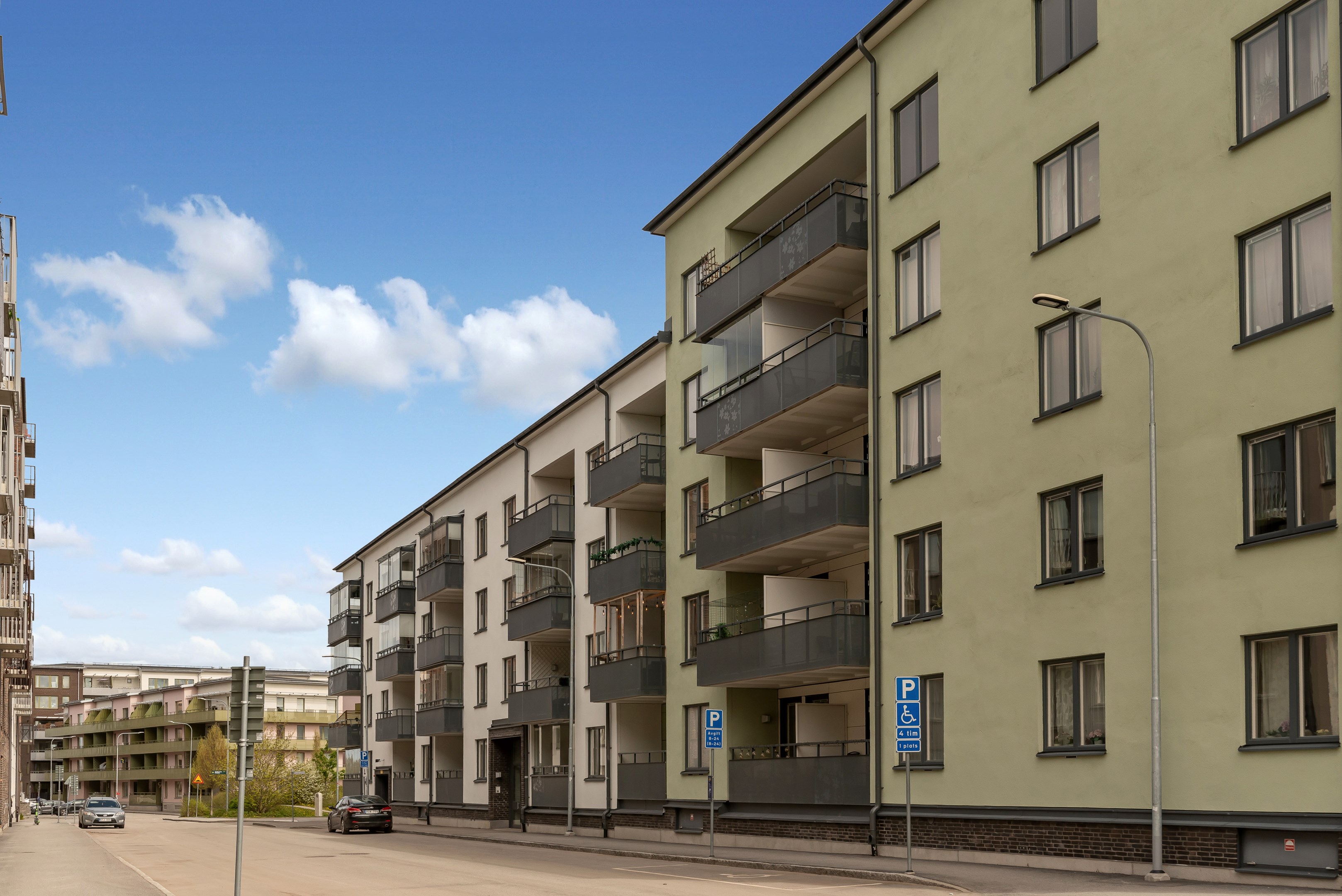 Bostadsbild från Hällbygatan 43, Kommande i Luthagen, Uppsala