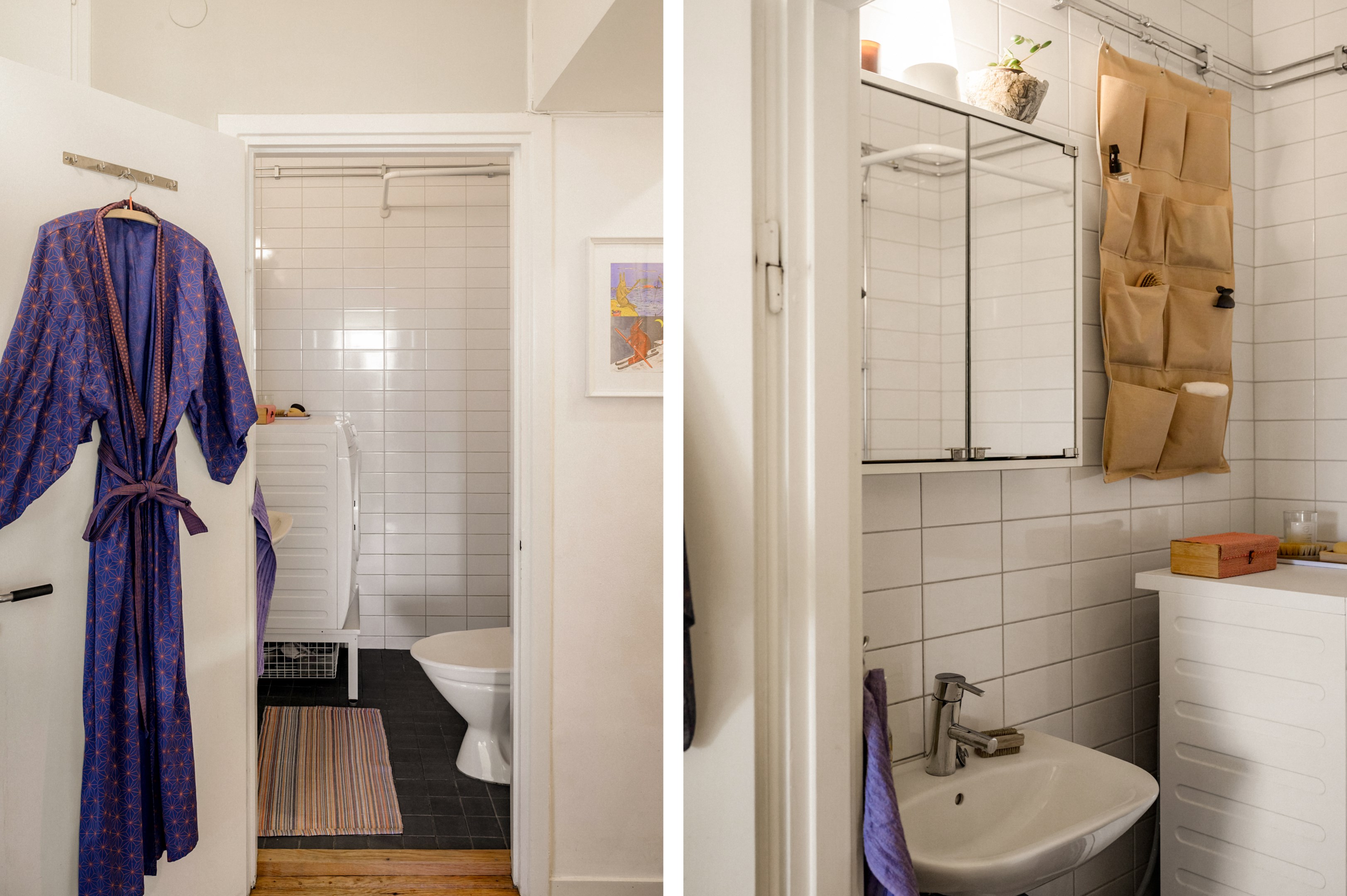 Välplanerat badrum helrenoverat iom stambyte 2013.