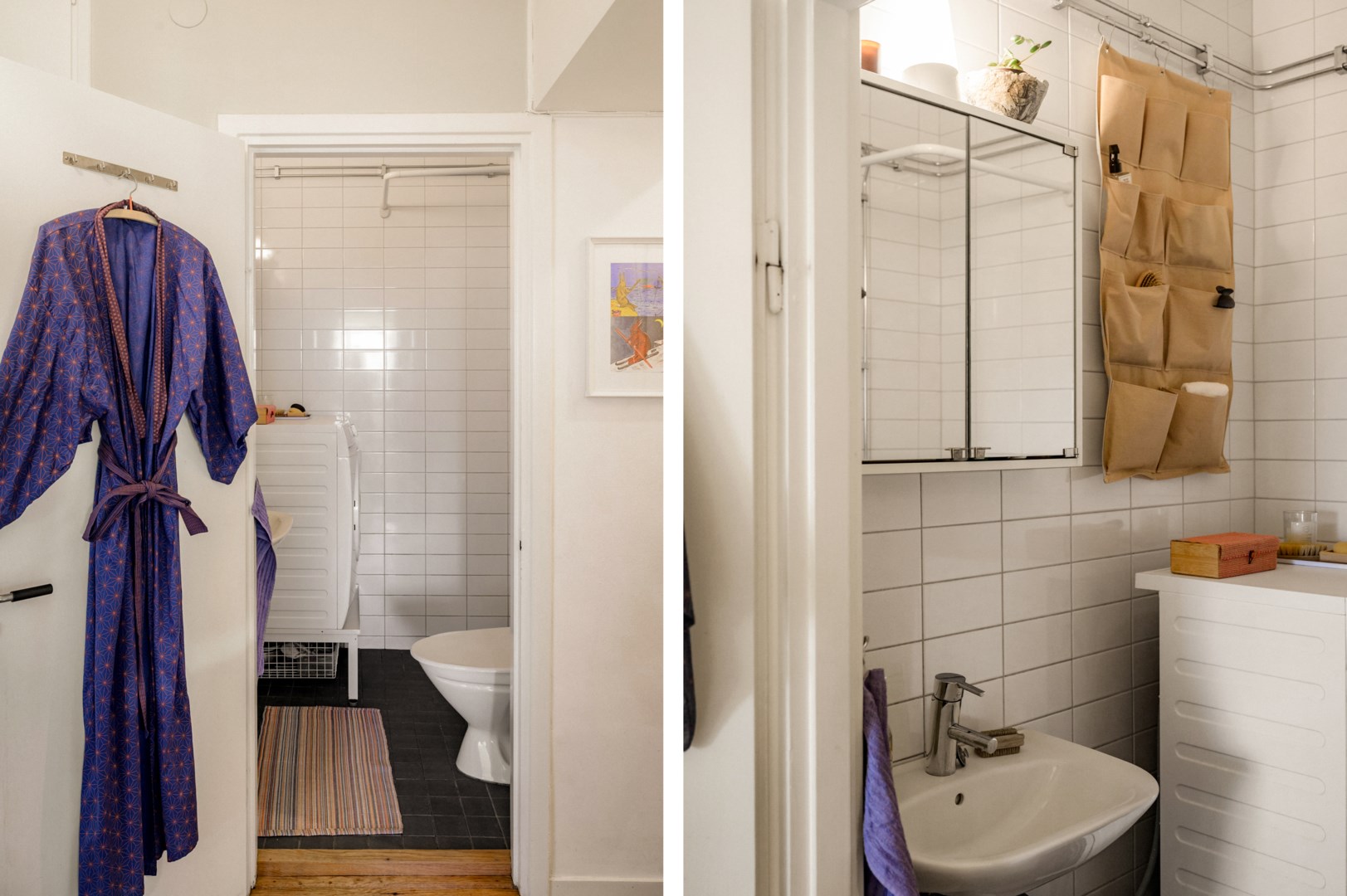 Välplanerat badrum helrenoverat iom stambyte 2013.