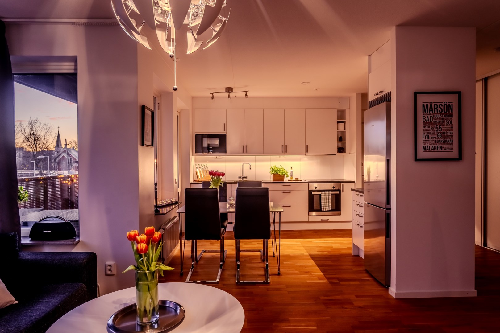 Bostadsbild från Ljusbärargatan 5, Såld i Kapellgärdet, Uppsala