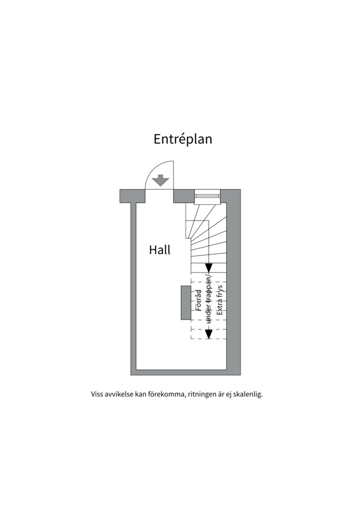 Planlösning från Cellovägen 124N, Såld i Gottsunda, Uppsala