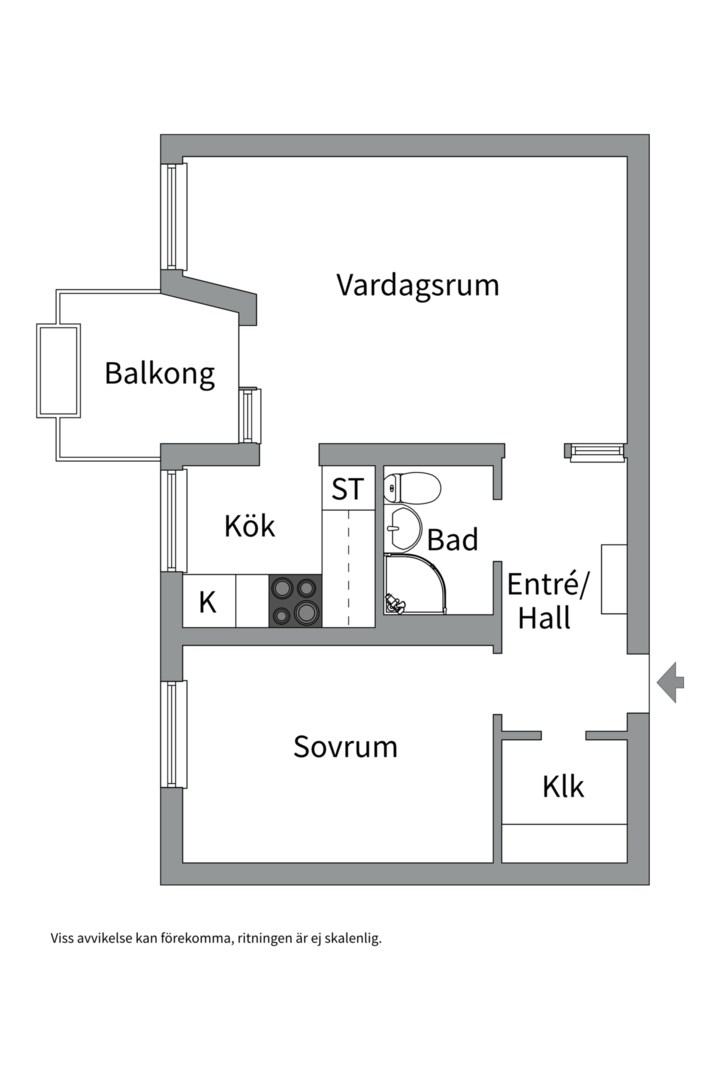 Bostadsbild från Fältspatsvägen 2, Såld i Eriksberg, Uppsala