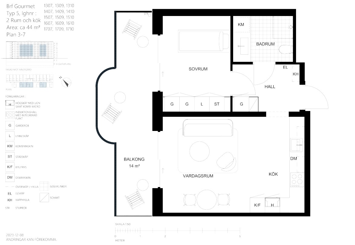 Planlösning från Sankt Göransgatan 143F, 1410, Till salu i Kungsholmen - Stadshagen, Stockholm