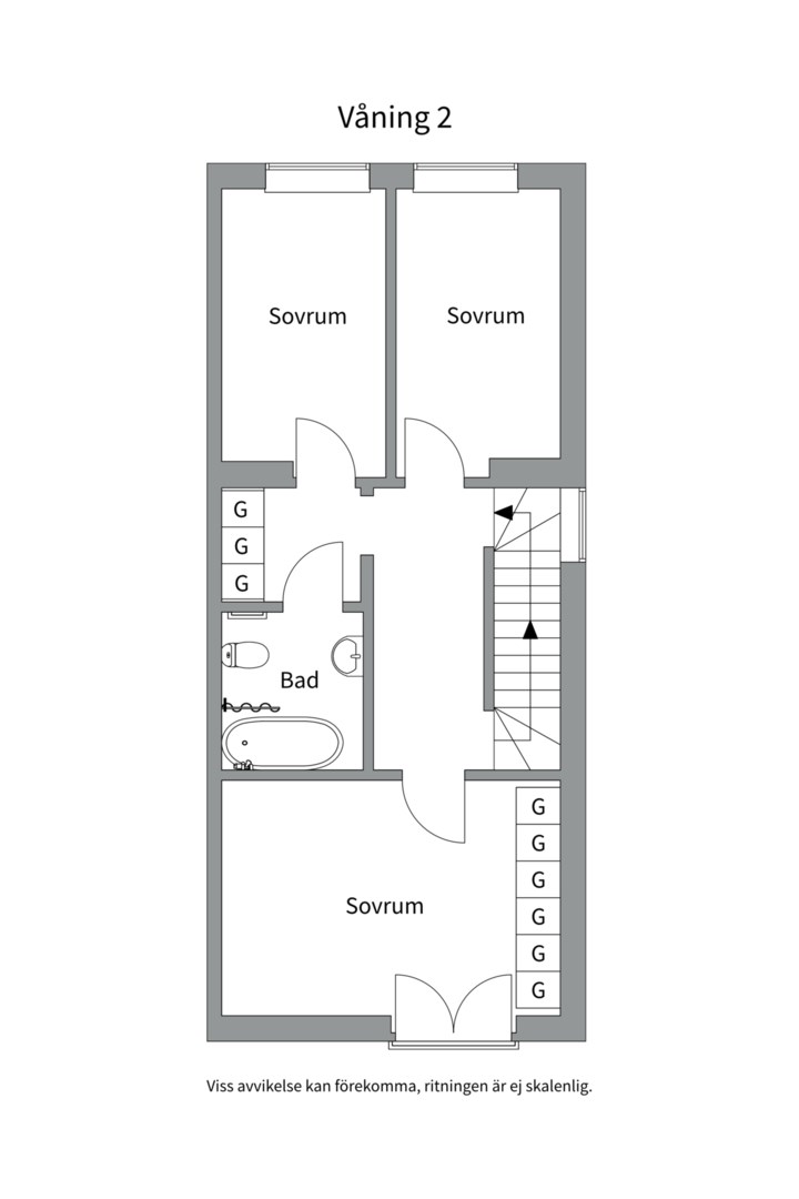 Planlösning från Idunslingan 25, Kommande i Skälby, Järfälla