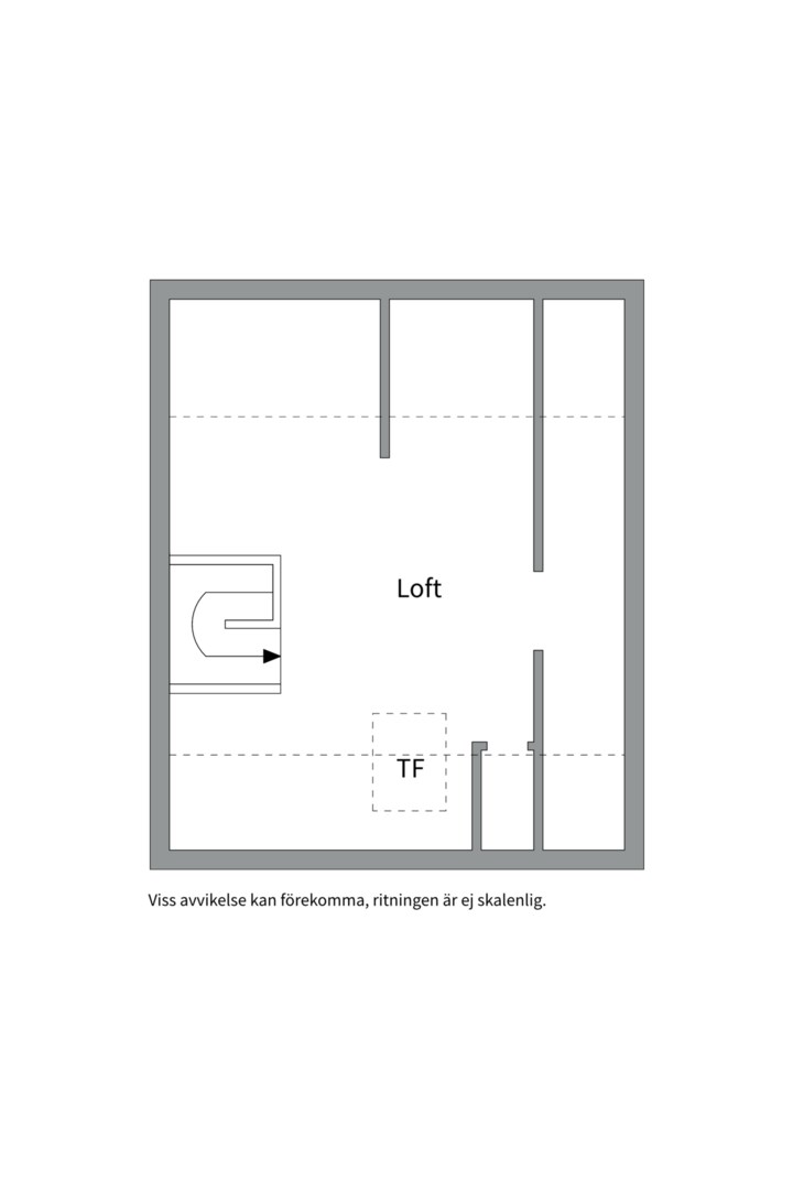 Planlösning från Björkholmsvägen 205, Såld i Östra Orminge, Nacka