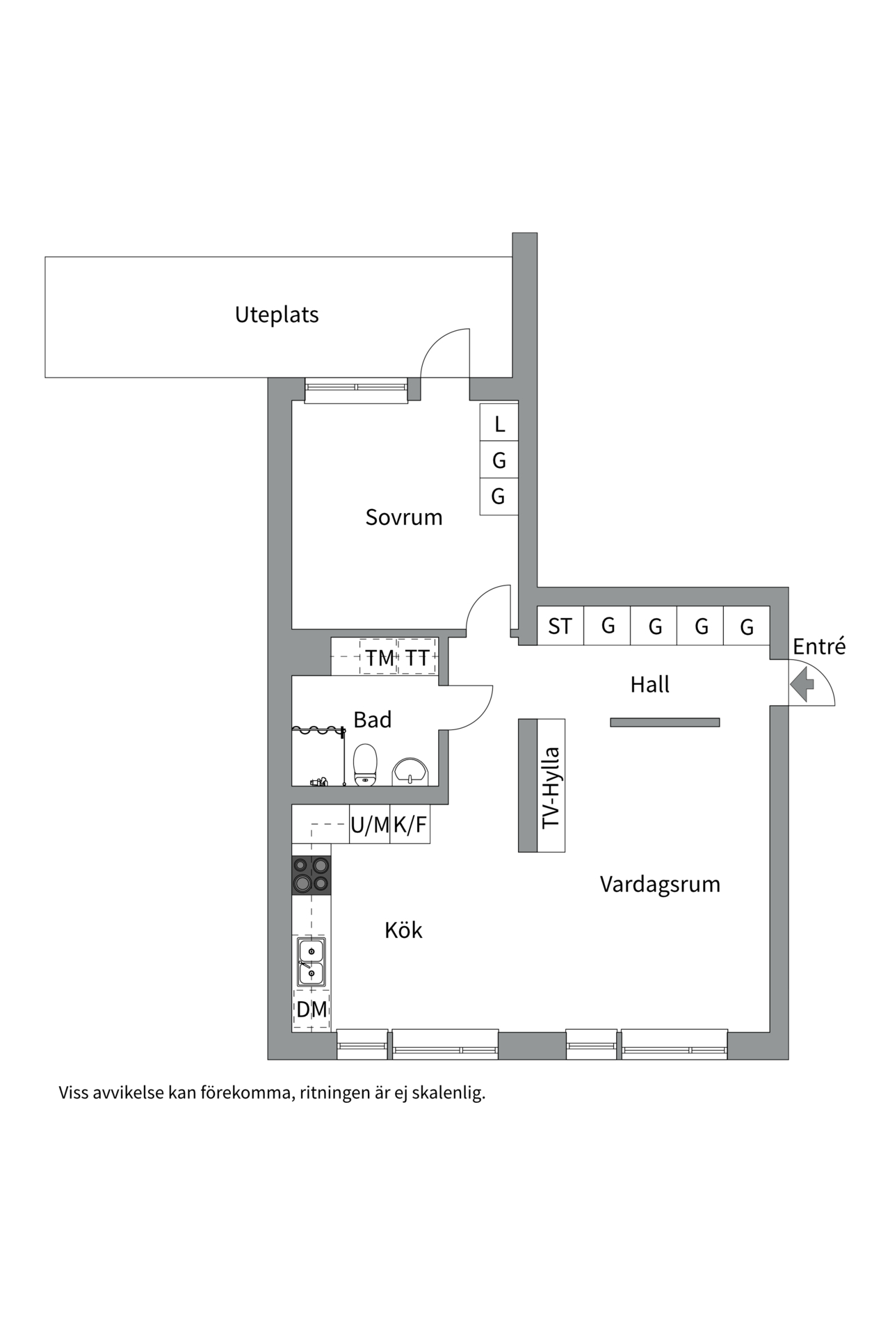 Bostadsbild från Svärdsliljegatan 4, Såld i Salabacke, Uppsala