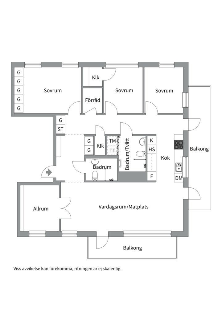 Planlösning från Idunslingan 29, Såld i Skälby, Järfälla