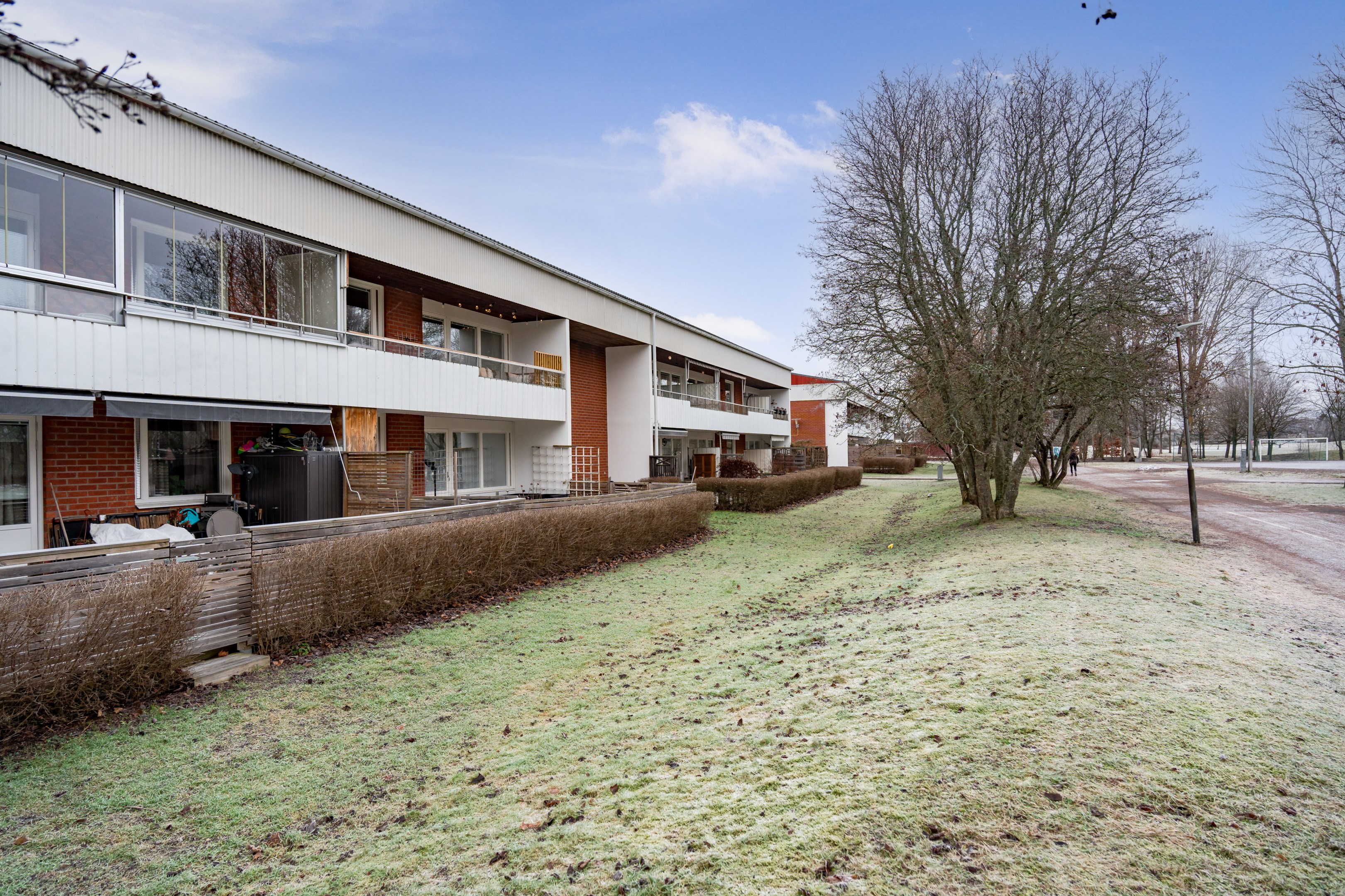 Bostadsbild från Gräslöksgatan 36, Kommande i Årsta, Uppsala