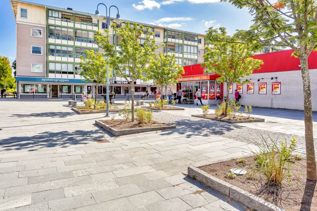 Bostadsbild från Gräslöksgatan 36, Kommande i Årsta, Uppsala