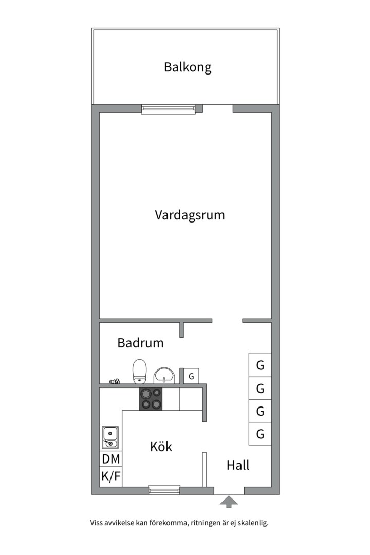 Planlösning från Torggatan 4B, 4/4tr, Kommande i Saltsjöbaden, Nacka