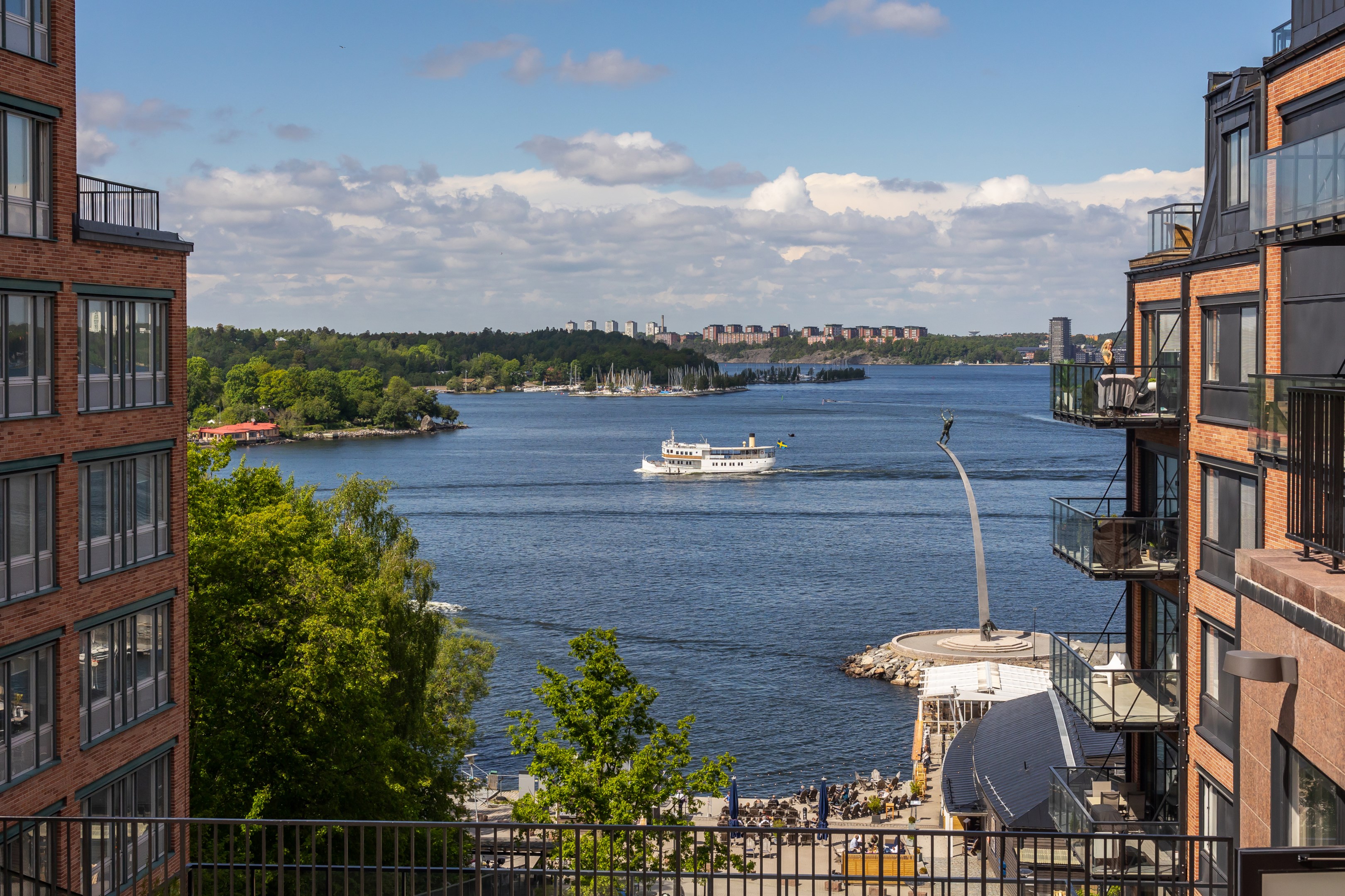 Bostadsbild från Fabrikörvägen 4A, Kommande i Nacka Strand, Nacka