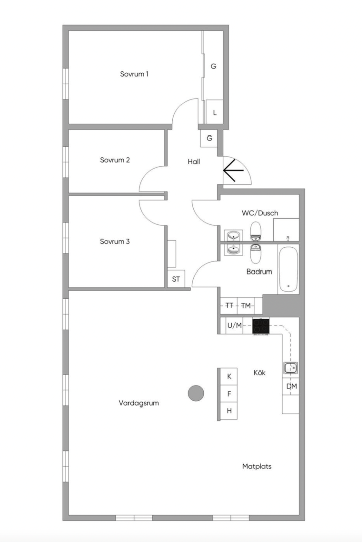 Bostadsbild från Mjölnarvägen 24, Såld i , Nacka