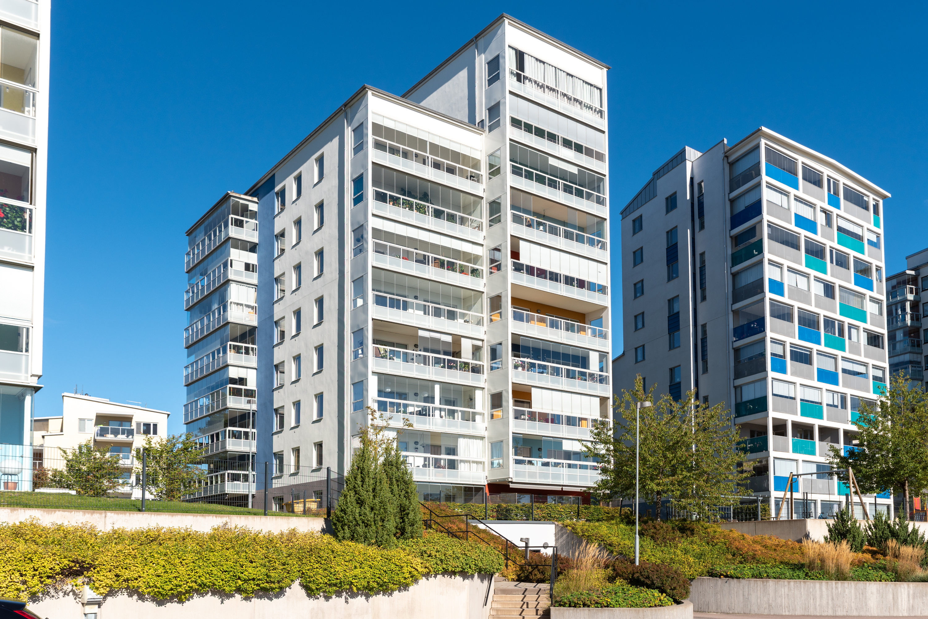 Bostadsbild från Patentgatan 18, Kommande i Tegnérlunden, Västerås