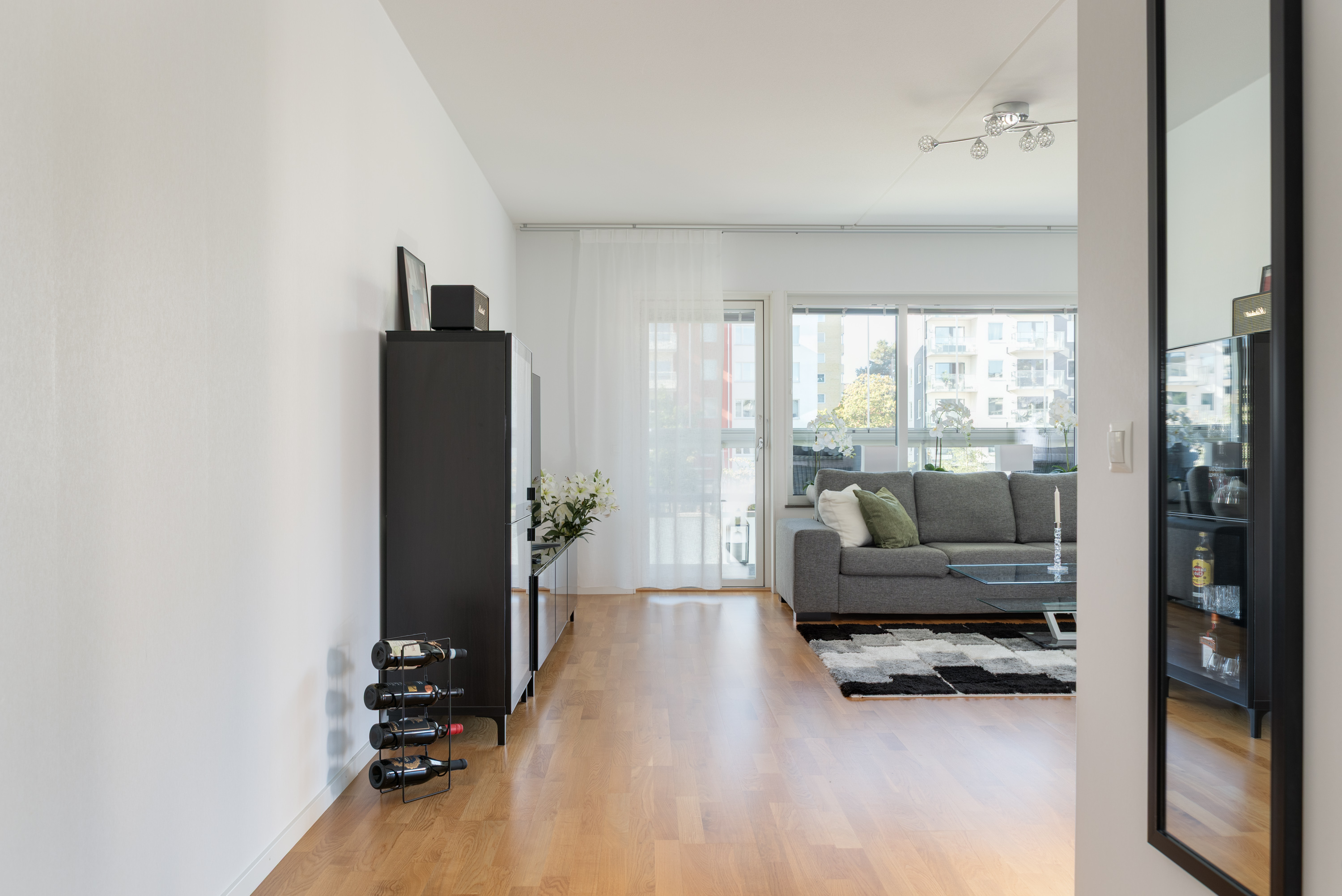 Bostadsbild från Patentgatan 18, Kommande i Tegnérlunden, Västerås