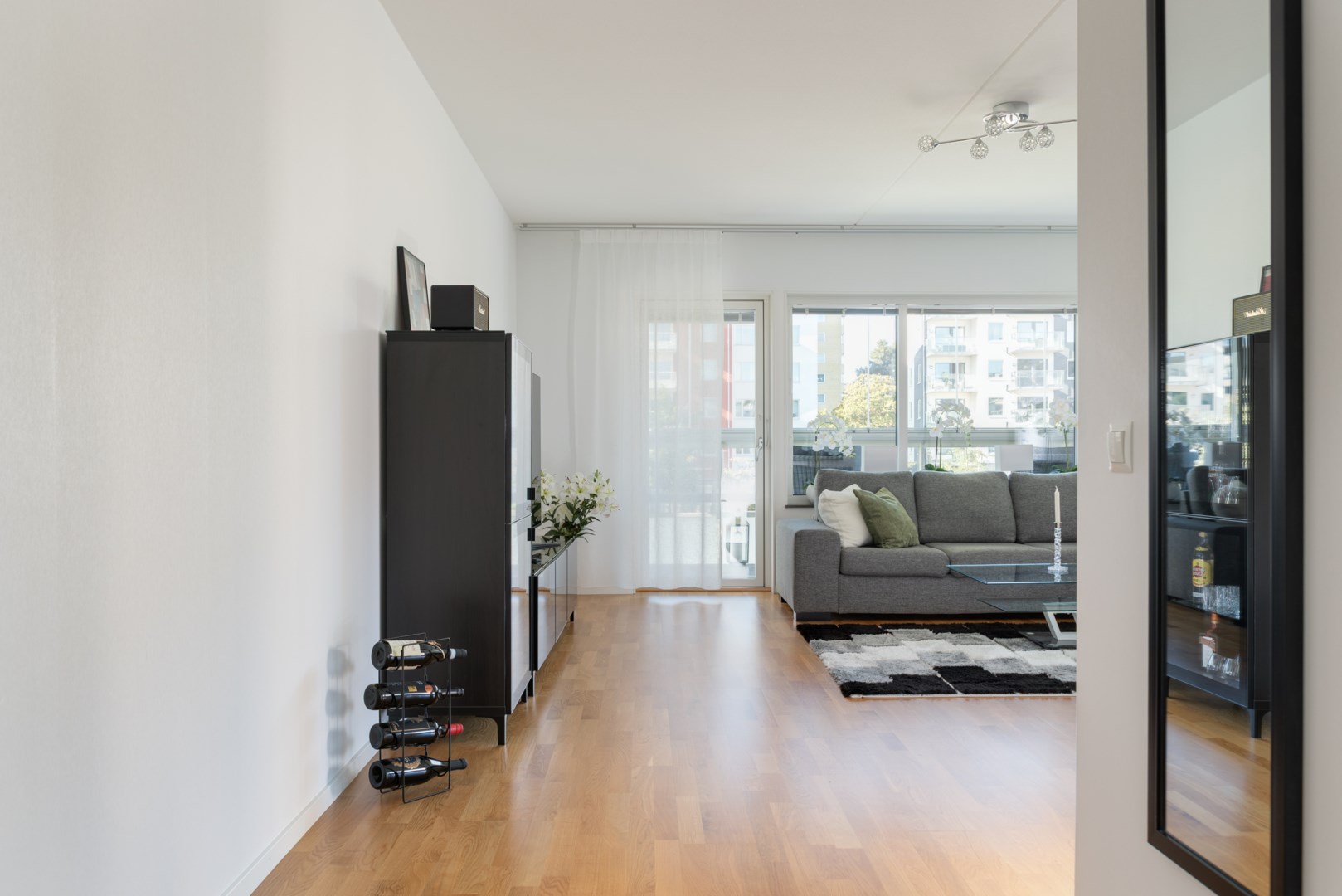 Bostadsbild från Patentgatan 18, Kommande i Tegnérlunden, Västerås